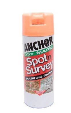 Anchor Spot N Survey Orange Fluorescent 350gm AS06 Paint Anchor