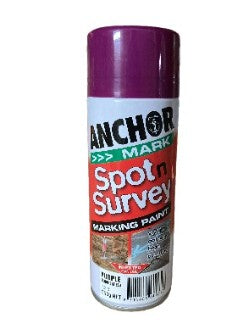 Anchor Spot N Survey Purple Fluorescent 350gm AS15 Paint Anchor