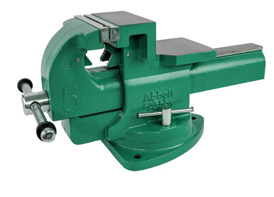 Abbott & Ashby 125mm Heavy Duty Bench Vice with 360 degree swivel base ATBVHD125 Vice Abbott & Ashby