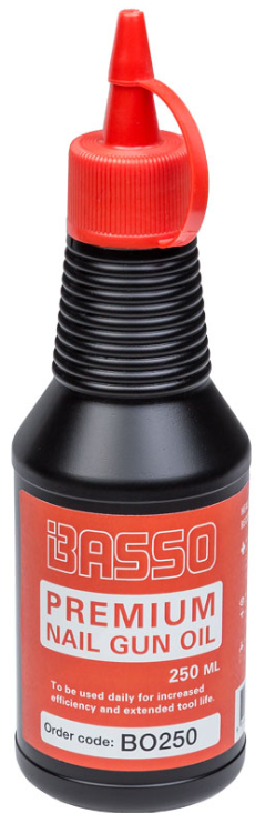 Basso Nail Gun Oil 250ml BO250 Oil Basso