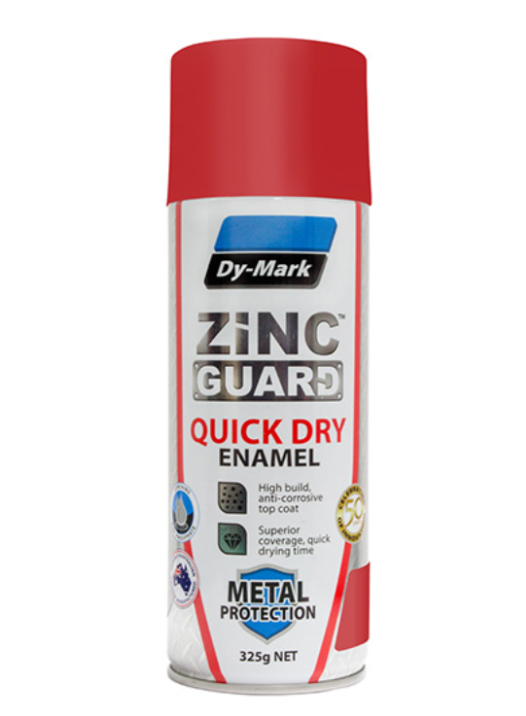 Dy Mark Zinc Guard Dry Enamel SIGNAL RED R13 325g 230932302 Paint Dy-Mark
