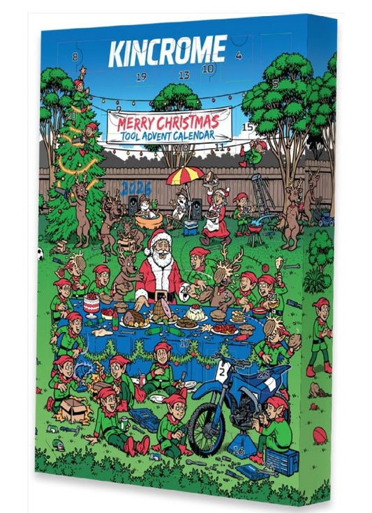 Kincrome Christmas Tool Advent Calendar 2026 P2113 Calendar Kincrome