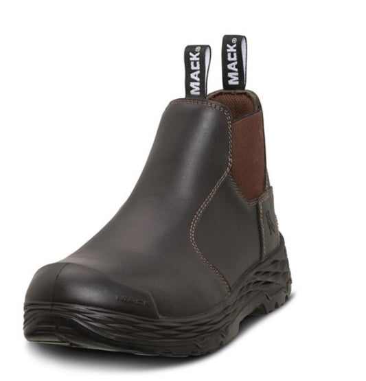 Mack Hub Slip On Safety Boots Claret Color Size 4 - 13 MK0000HUBCLF090 Safety Boots Mack