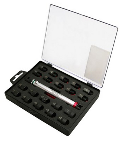 BikeService Spoke Torque Wrench Set Steel 22 Piece BS5503 wrench BikeService