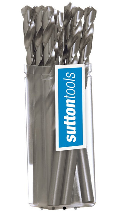 Sutton Drill Jobber Silver Bullet D101- DIN338 HSS- 6 mm Pkt of 10 Bulk D1010600 Sutton Tools