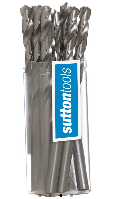 Sutton Drill Jobber Silver Bullet D101- DIN338 HSS- 6 mm Pkt of 10 Bulk D1010600 Sutton Tools