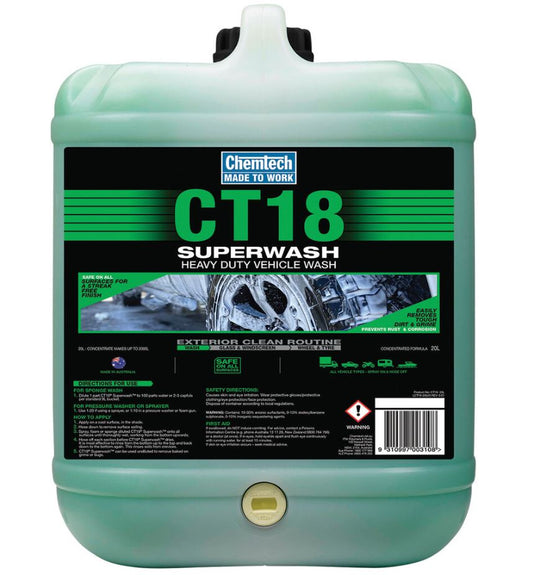 Chemtech CT18 Superwash 20L CT18-20L Car Wash Chemtech
