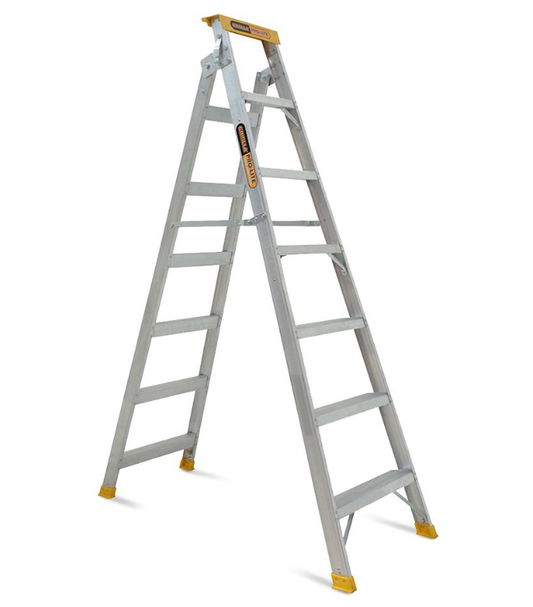 Gorilla Dual Purpose Pro-Lite 7 Step Aluminium Ladder 7-13FT 150kg DM007-PRO Ladder Gorilla Hartman Group