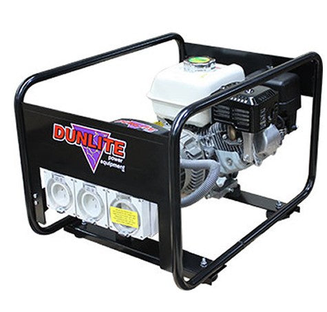 Dunlite 3.3KVA Honda Powered Generator with RCD DGUH2.7S-2-RCD Generator Dunlite Power Equipment
