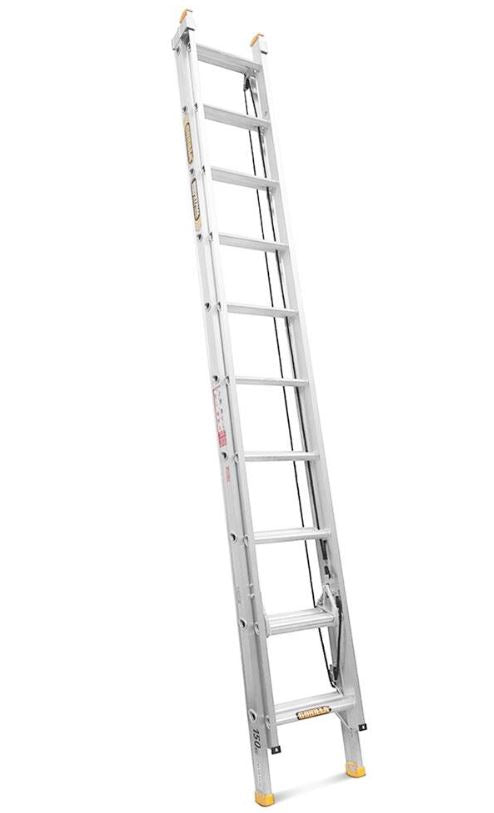 Gorilla 10-17 FT-Step 3.1-5.3M 150kg Aluminium Extension Ladder El10/17-IH Ladder Gorilla Hartman Group