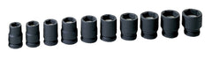 Black Snake Magnetic Impact Socket Set Metric (10 Pce) 3/8