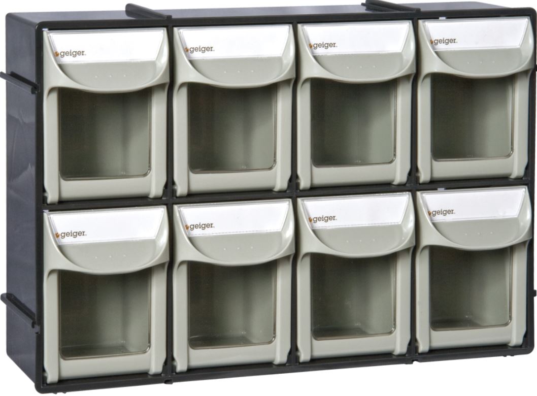 Geiger 8 Compartment Pivot Drawer Set FO308 Cabinet Geiger
