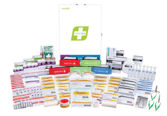 R4 Constructa Medic First Aid Kit, Metal Wall Mount FAR4C10 First Aid FastAid