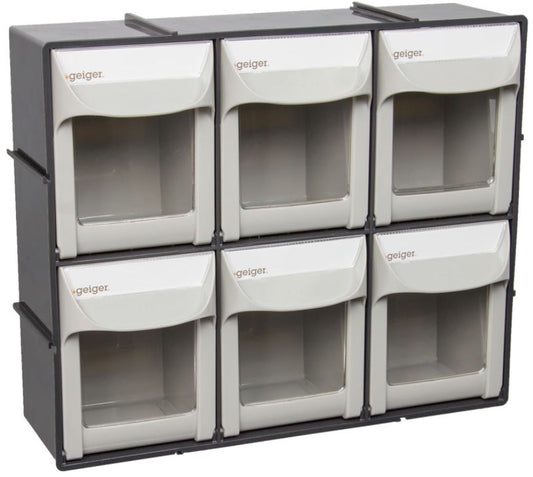 Geiger 6 Compartment Pivot Drawer Set FO306 Cabinet Geiger