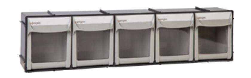 Geiger 5 Compartment Pivot Drawer Set FO605 Cabinet Geiger