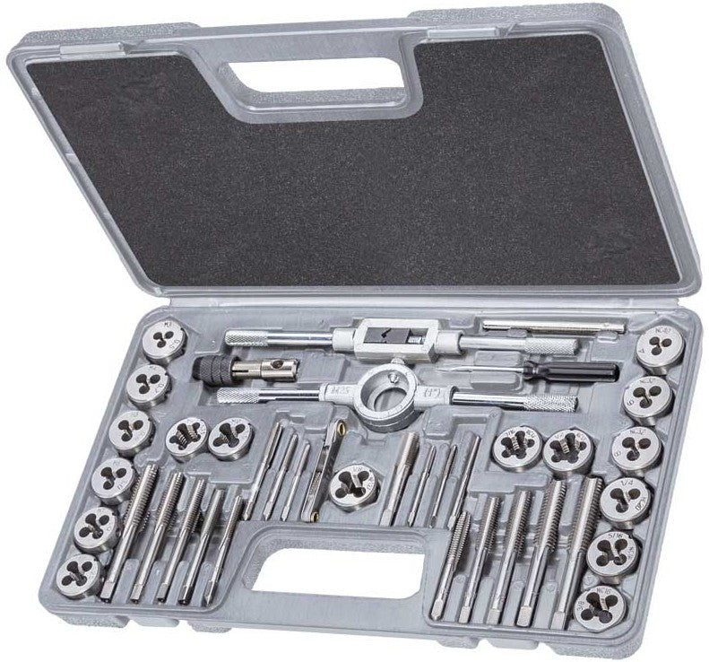 Geiger 39 Piece Metric and Imperial Tungsten Steel Tap & Die Set GTDS39 Tap & Die Set Geiger