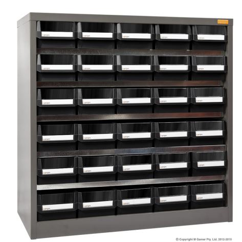 Geiger 30 Drawer HD Parts Cabinet HD530 Parts Cabinet Geiger