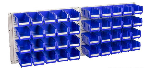 Geiger HB Hanging Panel 40 Bin Kit (Blue) HP1KITB Hanging Panel Geiger
