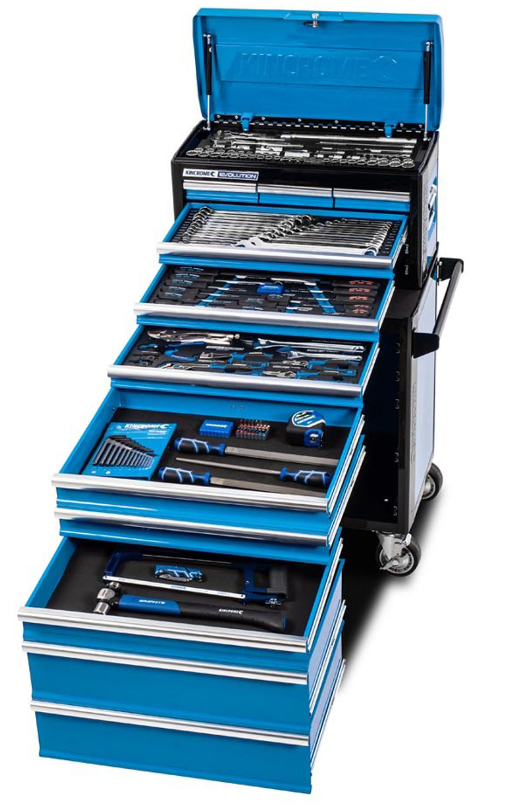 Kincrome EVOLUTION Workshop Tool Kit 185 Piece 11 Drawer 26" K1225 Toolbox Kincrome