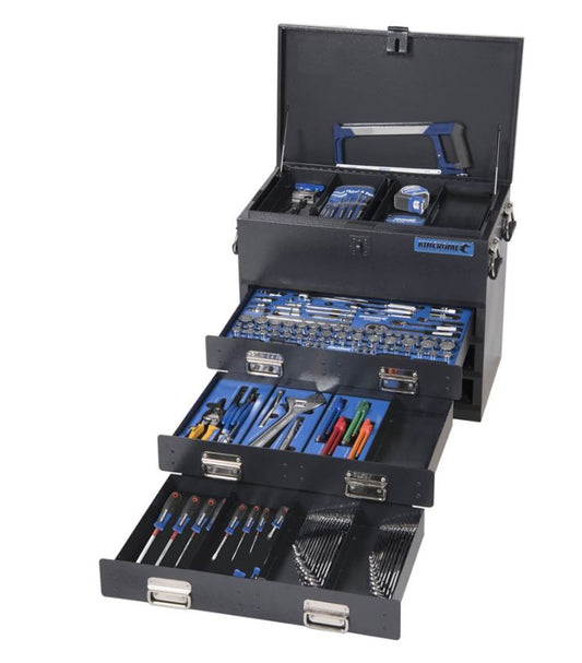 Kincrome GREY Truck Box Tool Kit 219 Piece 1/4, 3/8 & 1/2" Drive Grey K1258 Toolbox Kincrome