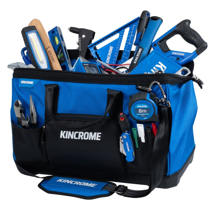 Kincrome Hard Base Wide Mouth Bag 520mm K13522L Tool Bag Kincrome