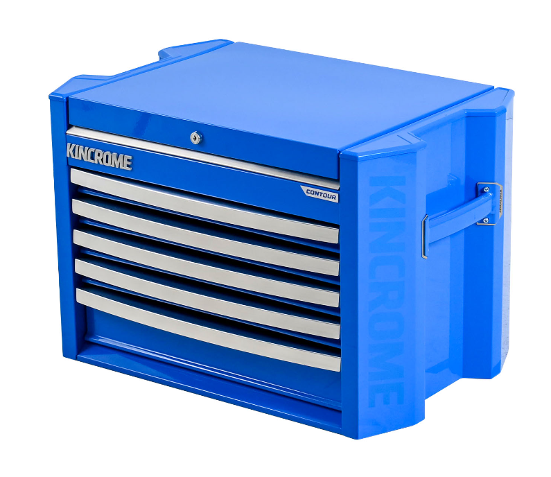 Kincrome CONTOUR Chest Tool Kit 238 Piece 5 Drawer 29" Blue K1941 Tool Box Kincrome