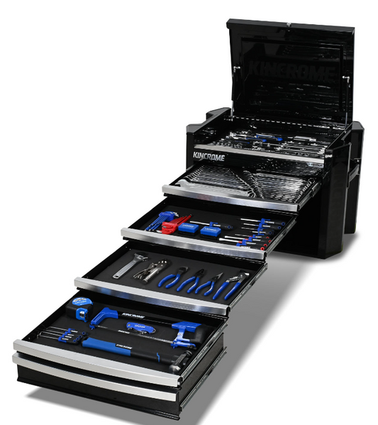 Kincrome CONTOUR Chest Tool Kit 238 Piece 5 Drawer 29" Black K1941B Tool Box Kincrome