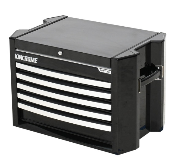 Kincrome CONTOUR Chest Tool Kit 238 Piece 5 Drawer 29" Black K1941B Tool Box Kincrome