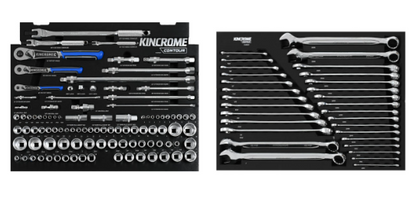 Kincrome CONTOUR Chest Tool Kit 238 Piece 5 Drawer 29" Black K1941B Tool Box Kincrome