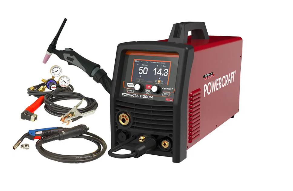 Lincoln Powercraft 200M 4 in 1 Multi Welder K69074-1 welder Lincoln Electric