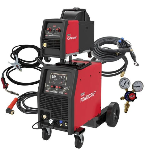 Lincoln Powercraft 250m 4-In-1 Multi Process Welder & Wire Feeder Package K69089-1P welder Lincoln Electric