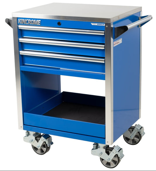 Kincrome Tool Armour Service Cart 4 Drawer 780mm (31") K77803 tool cabinet Kincrome