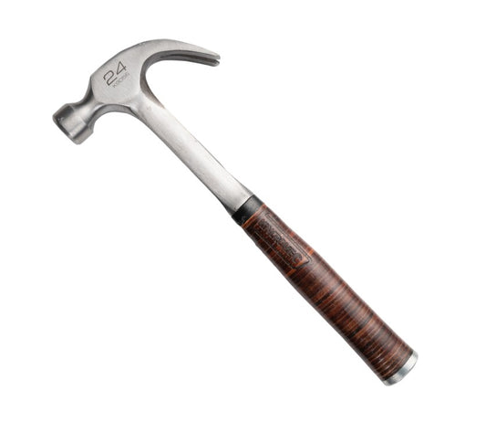Kincrome Claw Hammer Leather Handle 24oz Steel K9056 Hammer Kincrome