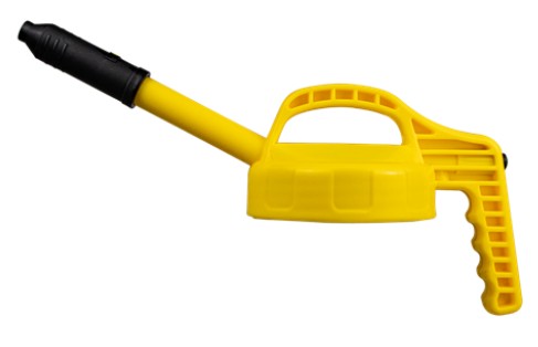 Lubemate Oil Can Stretch Spout Lid Yellow L-OC-YSTLID lid Lubemate