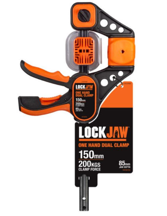 Lockjaw One Hand Dual Clamp 150 mm L1120150 Clamp LockJaw