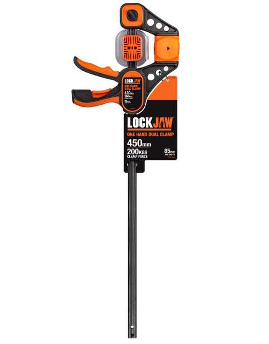 Lockjaw One Hand Dual Clamp 450 mm L1120450 Clamp LockJaw