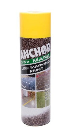 Anchor Line Marking Paint Yellow 500gms LM02 Paint Anchor
