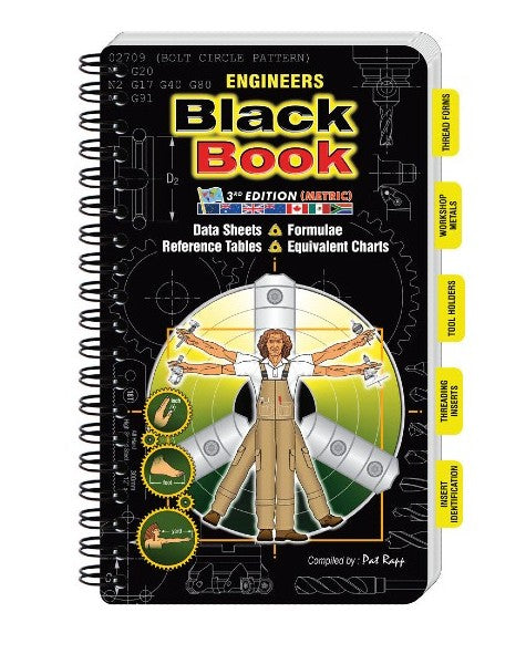 Engineer's Black Book Metric 3rd Edition English Literature L100 L100V3EN Book Black Book