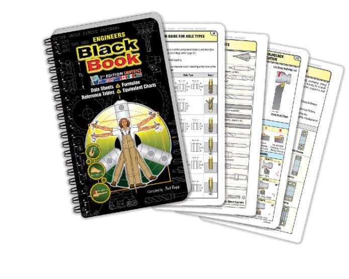 Engineer's Black Book Metric 3rd Edition English Literature L100 L100V3EN Book Black Book
