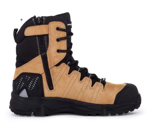 Mack TerraPro Zip Safety Boots Lightweight Honey Color MKTERRPRZHHF100 Safety Boots Mack