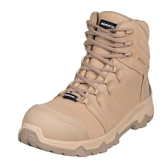 Mack Octane 2.0 Zip Safety Boots Sand Color Sizes 4 to 15 AU/UK MKOCTAN2ZSNF Safety Boots Mack