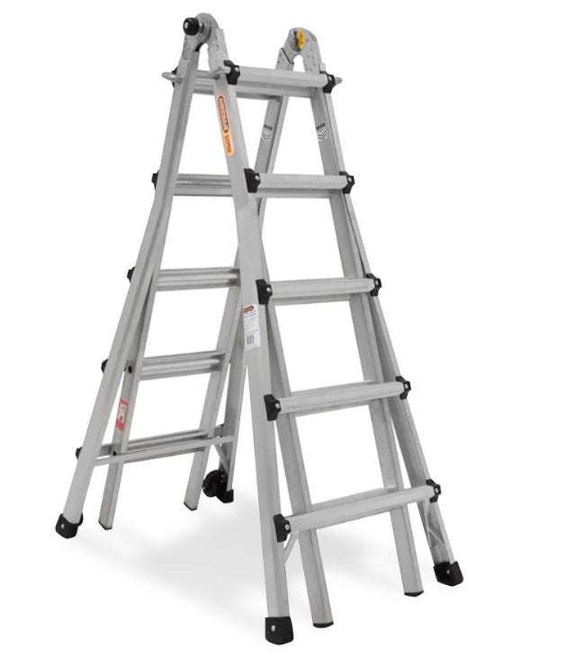 Gorilla 120kg Multi-Fold Industrial Aluminium Ladder MM19-I Ladder Gorilla Hartman Group