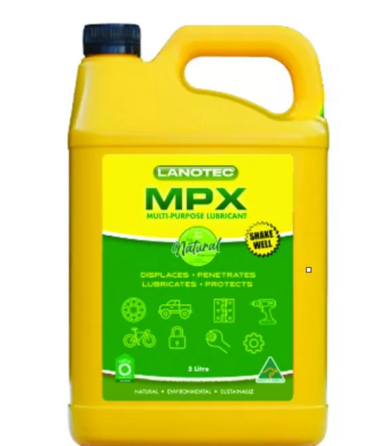 Lanotec MPX Multi Purpose Lubricant 5 Litre MPX\0005 Lubricants Lanotec