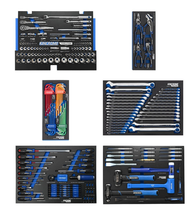 Kincrome EVOLUTION Deep Workshop Tool Kit 306 Piece 14 Drawer 26" P1710 Toolbox Kincrome