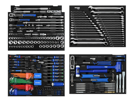 Kincrome CONTOUR Workshop Tool Kit 307 Piece 11 Drawer 29" Black P1821B Tool Box Kincrome
