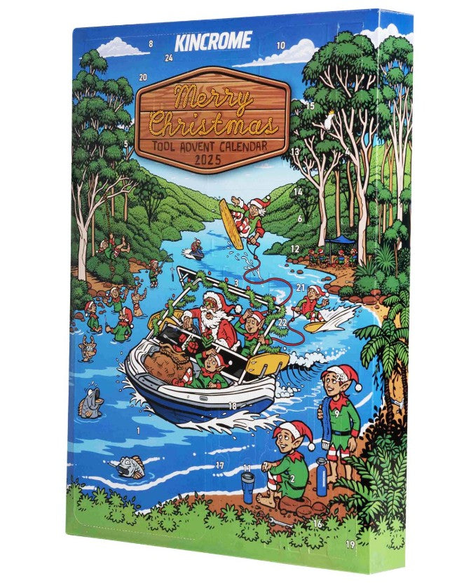 Kincrome Christmas Tool Advent Calendar 2025 Australia P2112 Calendar Kincrome
