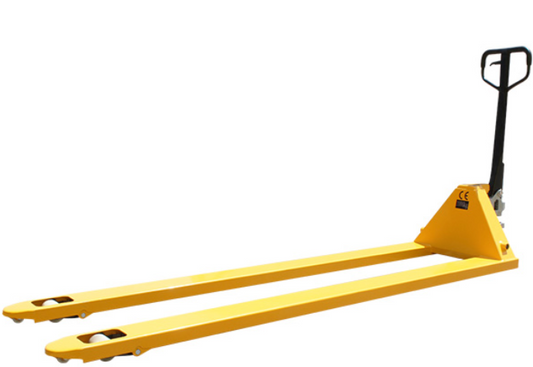 Double Pallet Jack Pallet Trolley 2400mm Long PJR014 Pallet Jack Richmond Rolling Solutions