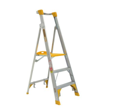 Gorilla Platform ladder Aluminium 0.9m (3ft) Aluminium 180kg Heavy Duty Industrial PL003-HD Ladder Gorilla Hartman Group