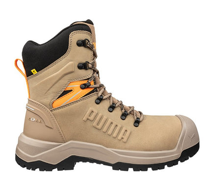 Puma Iron Heavy Duty High Cut 8" Safety Boot Stone Sizes 6-13 PU632787 Safety Boots Puma