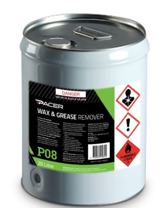 Pacer P08 Wax & Grease Remover 20lt PWGR20 Wash N Wax Pacer